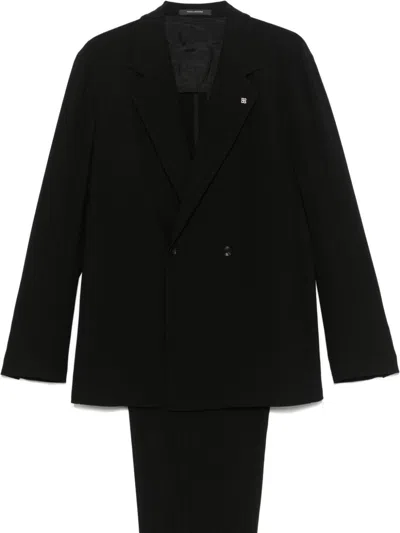 Tagliatore A-osaka Suit In Black