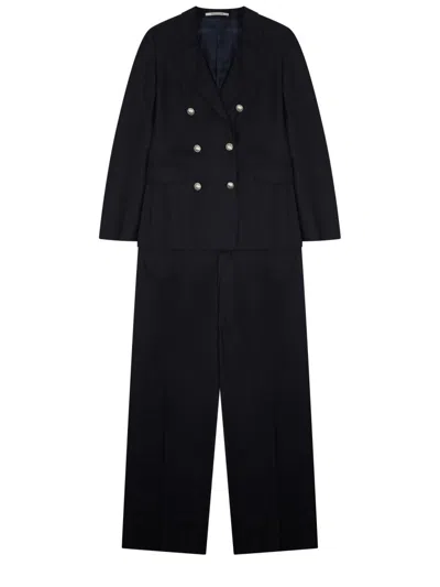 Tagliatore Abito Due Pezzi In Lana In Black