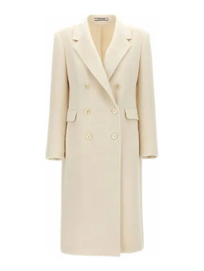 TAGLIATORE ALPACA DOUBLE-BREASTED COAT