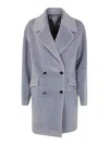 Tagliatore Ariane Woman Coat Clothing In Grey