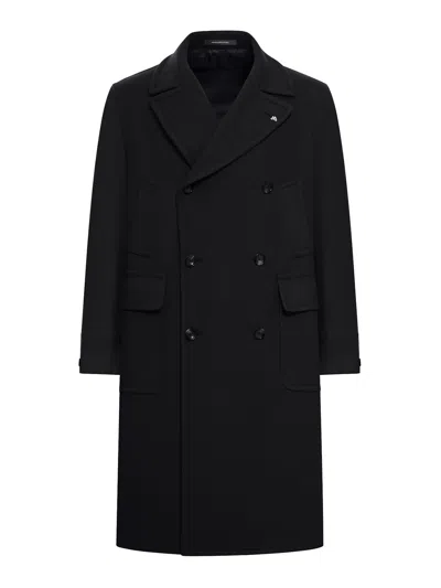 Tagliatore Sherry Wool Coat In Black