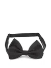 Tagliatore Adjustable Bow Tie In Black