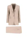 Tagliatore Adrianne Single-breasted Suit In Neutral
