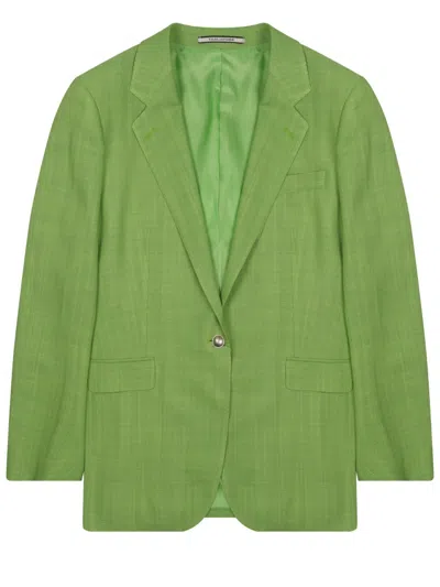 Tagliatore Adrianne Women's Stylish Mini Jacket In Green