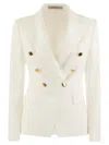 Tagliatore J-alicya Blazer In Neutral