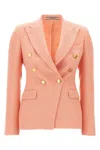 Tagliatore Double-breasted Tailored Jacket With Textured Finish