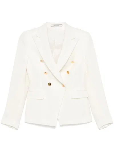 TAGLIATORE TAGLIATORE ALICYA WOOL DOUBLE-BREASTED JACKET