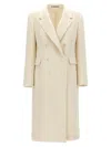 Tagliatore Double-breasted Coat In White