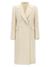 Tagliatore Double-breasted Coat In White