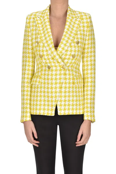 Tagliatore Alycia Blazer In Yellow