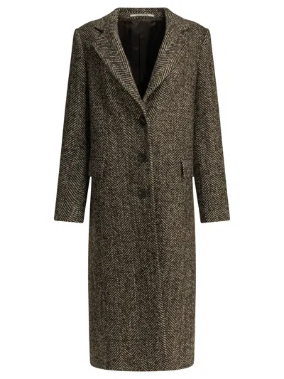 Tagliatore Amanda Coat In Brown