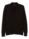 Tagliatore Anson Cardigan In Black