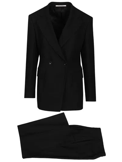 Tagliatore Astra Double-breasted Suit Dresses Black