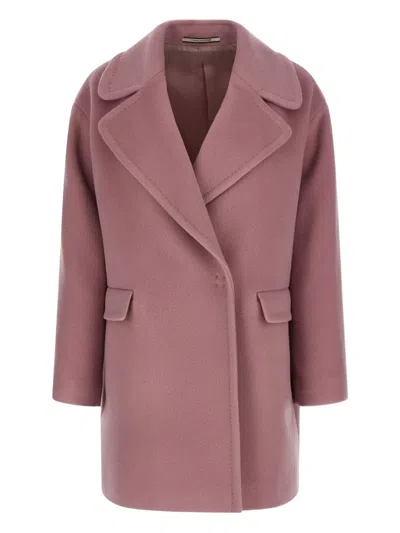 TAGLIATORE ASTRID DOUBLE-BREASTED FLAP COAT