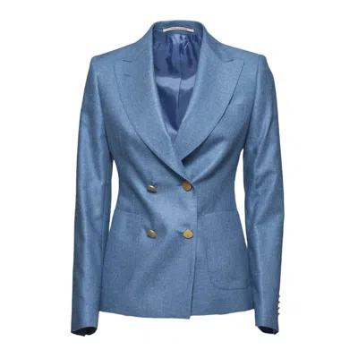 Tagliatore Jackets In Blue