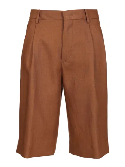Tagliatore B-effie Bermuda In Brown