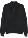 Tagliatore Palmer Polo Shirt In Grey