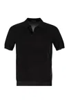Shop Tagliatore Basic Short-sleeved Cotton Polo Shirt