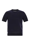 Tagliatore Basic Short-sleeved Cotton T-shirt