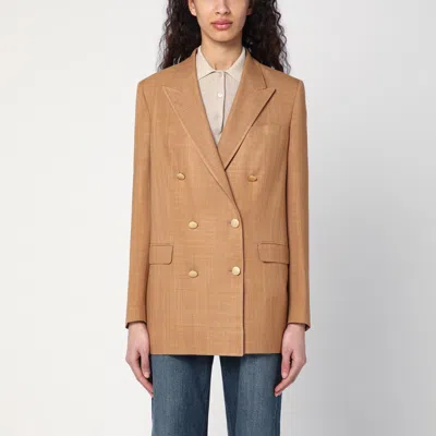 Tagliatore Women Parigi10 Double Breasted Jacket In Brown