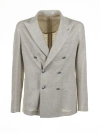 TAGLIATORE BEIGE DOUBLE-BREASTED JACKET