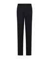 Tagliatore Belt-loop Casual Pants In Black