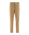 Tagliatore Classic Trouser In Green