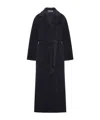 Tagliatore Charlize Wool Coat In Black