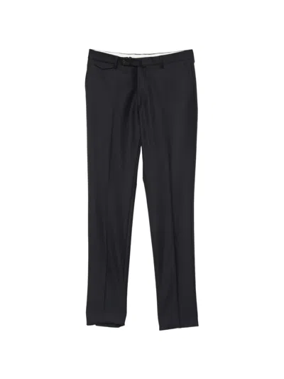 Tagliatore Belt-loops Trousers In Blue