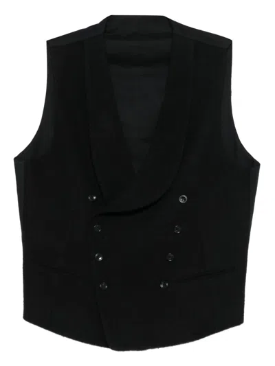 Tagliatore Ben Waistcoat In Black