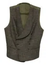 Tagliatore Ben Waistcoat In Green