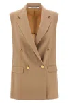 Tagliatore Bernice Double-breasted Sleeveless Blazer