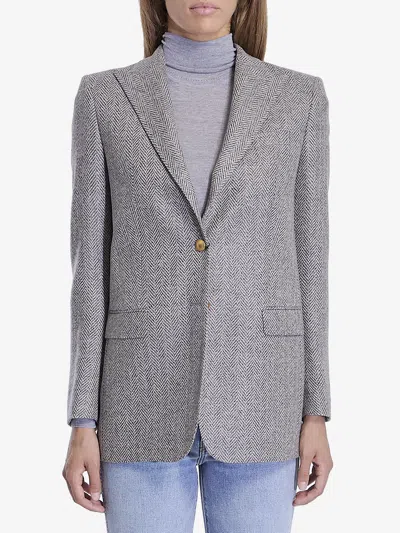 Tagliatore Berta Jacket In Grey