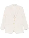 Tagliatore Bertha Blazer In White