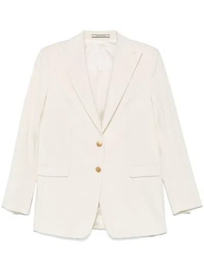 Tagliatore Bertha Blazer In White