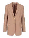 Tagliatore Bertha Long Blazer In Pink