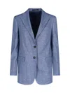 Tagliatore Tailored Jacket With Notched Lapel And Single Vent