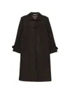 Tagliatore Bethany Coat With Houndstooth Pattern In Brown