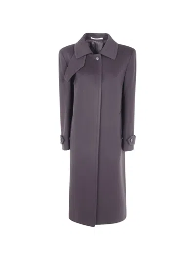 Tagliatore Bethany Single-breasted Coat In Gray