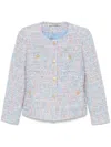 Tagliatore Beverly Jacket In 蓝色