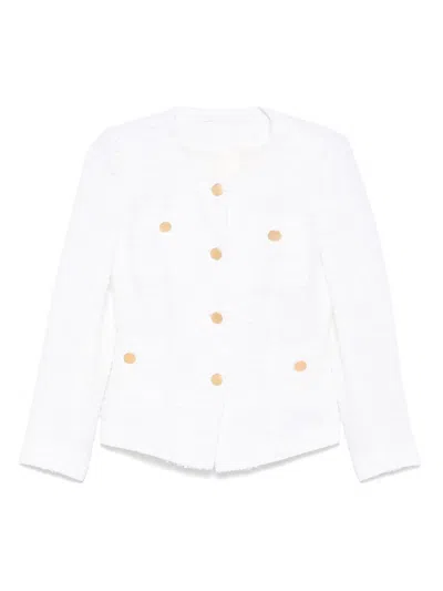 Tagliatore Beverly Jacket In White