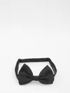 Tagliatore Adjustable Bow Tie In Black
