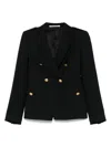 Tagliatore Wool Double-breasted Jacket Featuring Back Vent