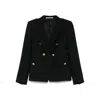 Tagliatore Wool Double-breasted Jacket Featuring Back Vent