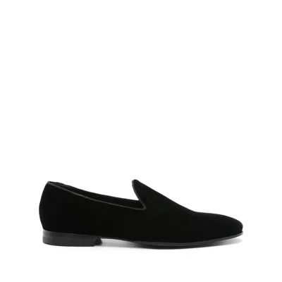 TAGLIATORE BLACK LOAFERS