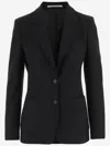 Tagliatore Women Black Single-breasted Blazer, M Luxury Blazers For Women Darveys In Black