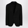 Tagliatore Wool Single Breasted Jacket In Black