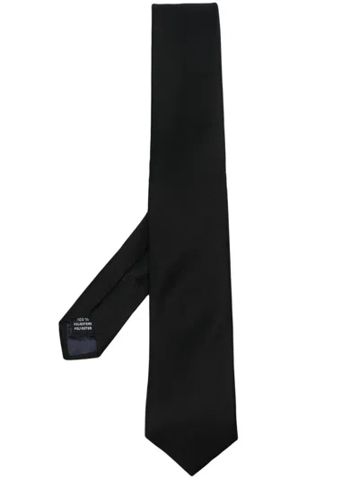 TAGLIATORE BLACK SOLID TIE
