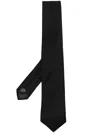 Tagliatore Diagonal-stripe Tie In Black