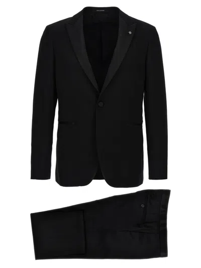 TAGLIATORE BLACK TUXEDO DRESS